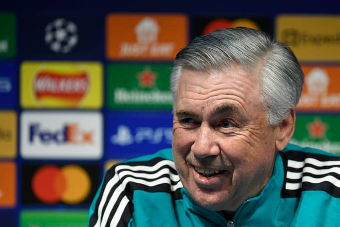 Pelatih Real Madrid Carlo Ancelotti