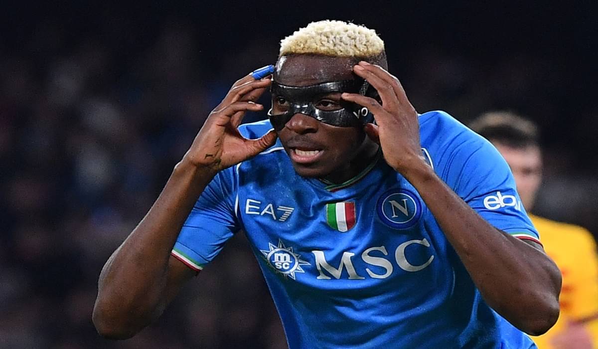 Penyerang Napoli Victor Osimhen