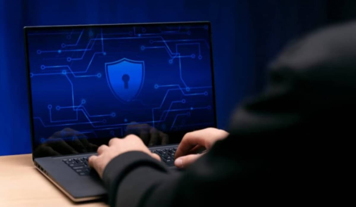 Ilustrasi peretasan dengan ransomware