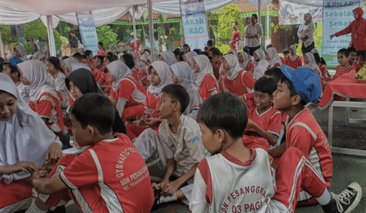 Gerakan anak KAO dan sekolah sehat 2024