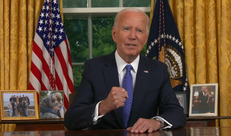 Biden Minta Stafnya Dukung Kamal Harris di Pemilu AS