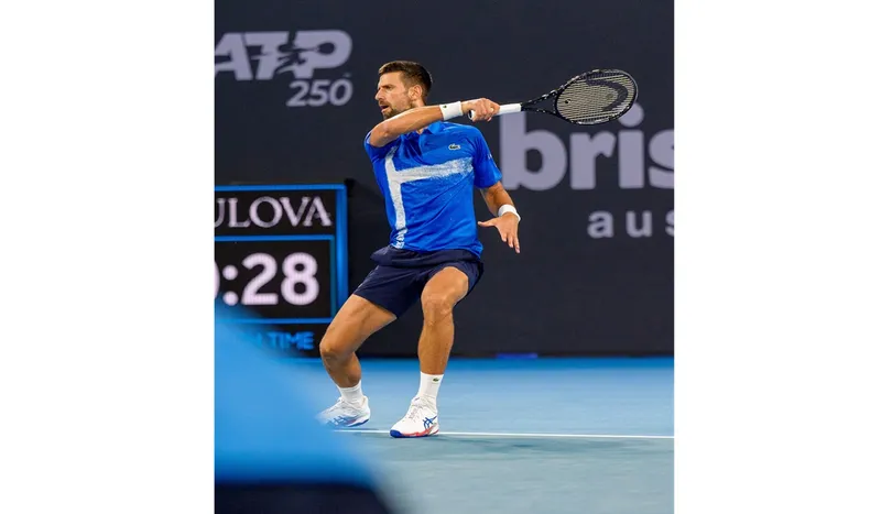 Novak Djokovic Tersingkir di Perempat Final Brisbane International