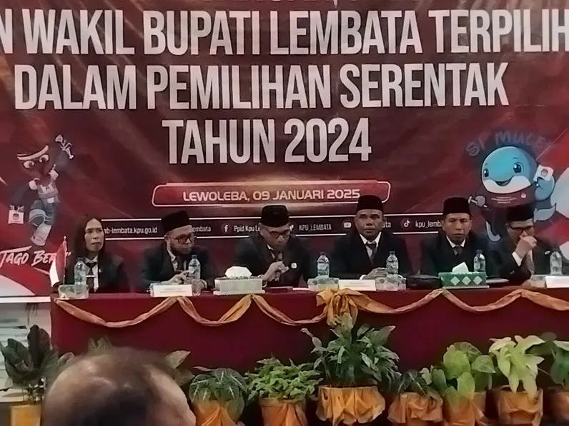 Kanisius Tuaq-Mohamad Nasir Ditetapkan Jadi Bupati dan Wakil Bupati Lembata Terpilih