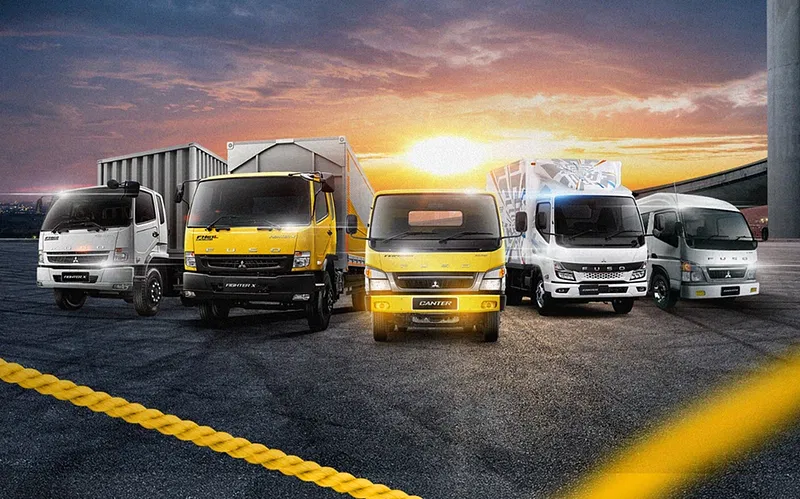 Mitsubishi Fuso Pimpin Pasar Kendaraan Niaga 2024