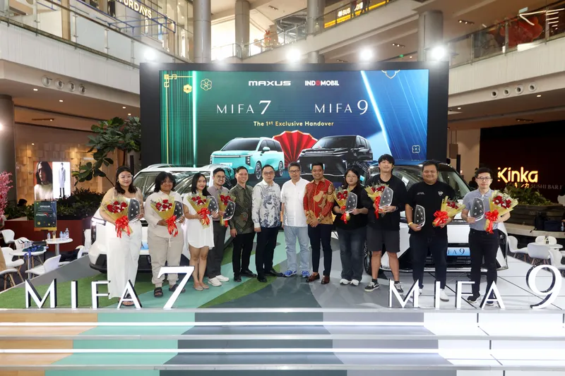 Era Baru MPV Listrik Premium Dimulai Setelah Maxus Serahkan Unit Pertama MIFA 7 dan MIFA 9 kepada Pelanggan