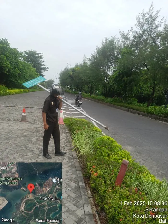 Plang Nama Jalan Kura-Kura Bali Dicabut Usai Diprotes Warga