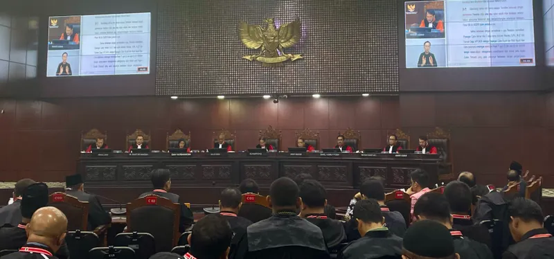 MK Gugurkan Seluruh Permohonan Sengketa Pilkada Sumatera Utara, Sidang Tak Dilanjutkan