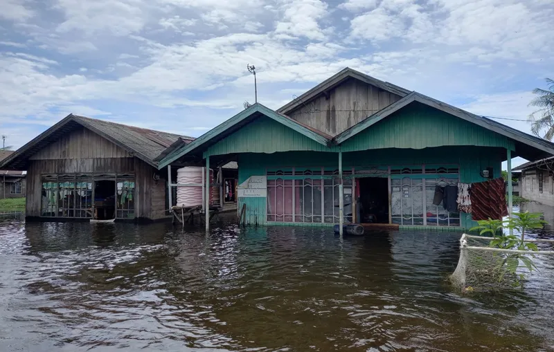 Dua Kabupaten di Kalsel Masih Terendam Banjir