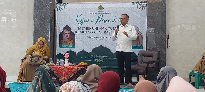 Kajian Parenting, Artis Senior Yessy Gusman dan Ketua Nasdem Tangsel Ingatkan Peran Penting Orang Tua Didik Anak