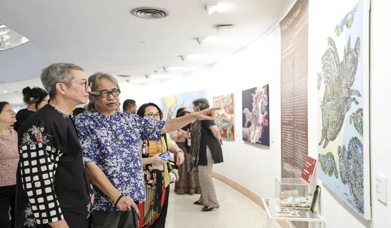 Butet Kartaredjasa Gelar Pameran Seni di Bangkok