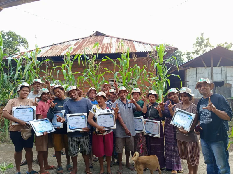 Berlanjut, Program TJSL di Lembata Perkuat Pelatihan Pertanian dan Sarana Air Bersih