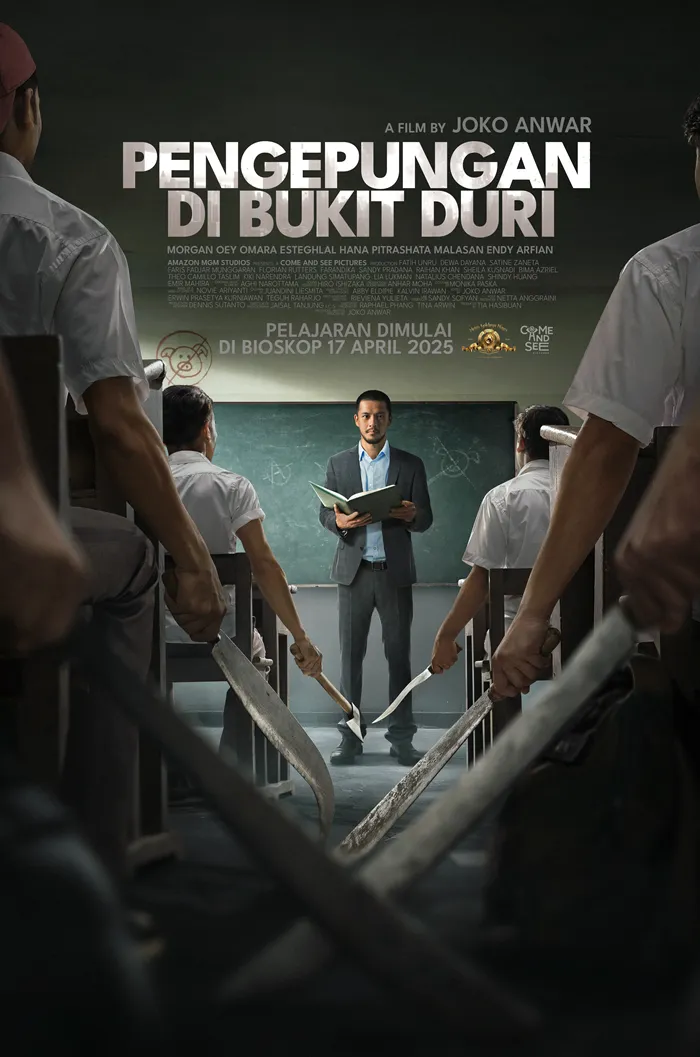 Film Pengepungan di Bukit Duri Rilis Poster Guru Berhadapan dengan Murid