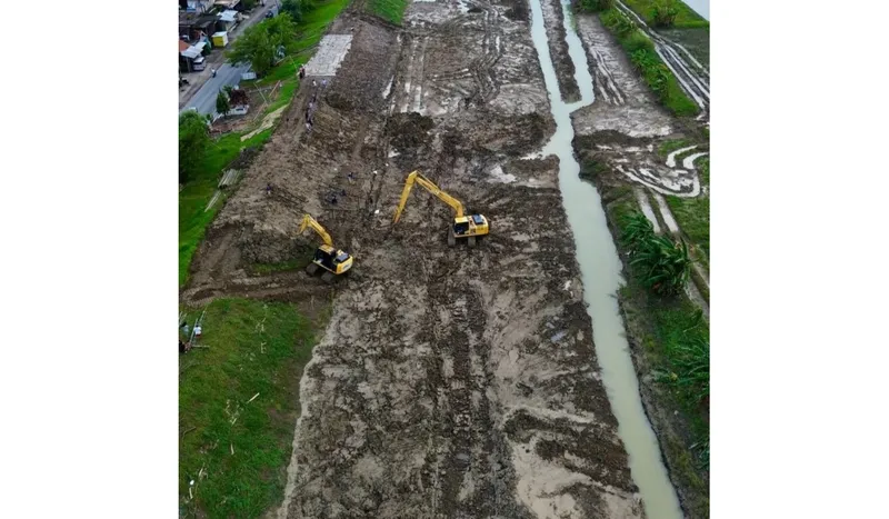 AntiSipasi Banjir Susulan, Perbaan Sejumlah Tanggul Sungai di Kudus Dikebut 