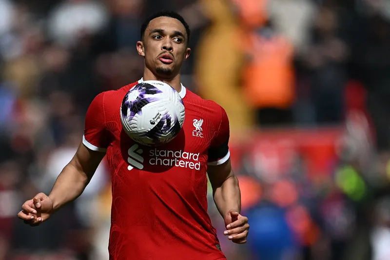 Trent Alexander-Arnold memiliki kesempatan untuk melakukan pertandingan Everton vs Liverpool