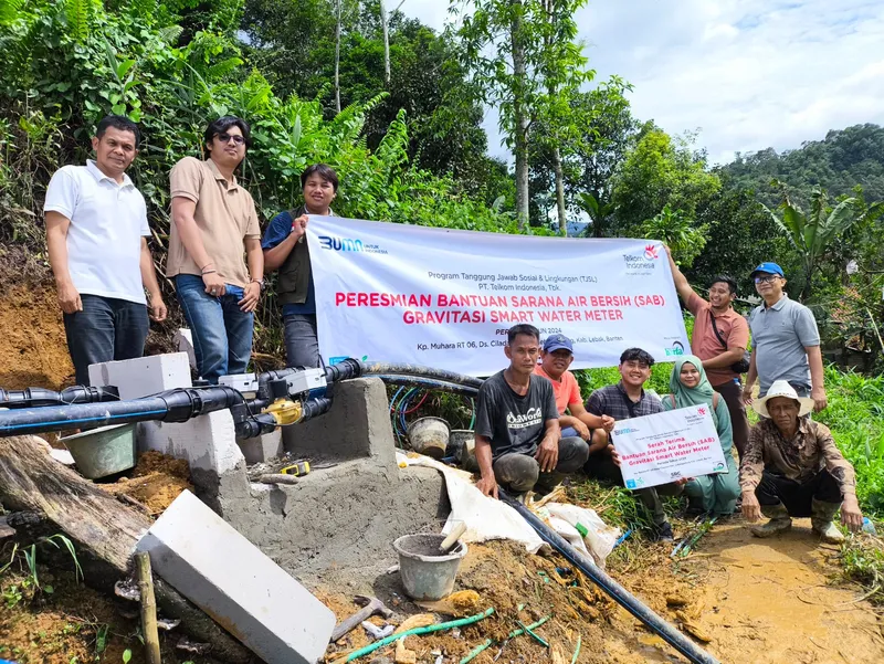 Bagian Dari Implementasi Esg, Telkom Salurkan Bantuan Sanitasi Air Bersih Ke 232 Lokasi Di Seluruh Indonesia