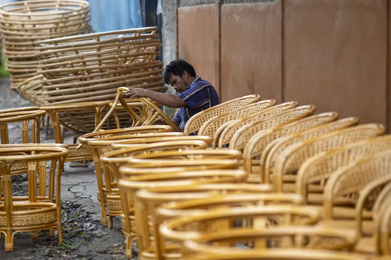 Kolaborasi BRIN-Asmindo: Membuka Peluang Pengembangan Teknologi Pengolahan Rotan dan Bambu