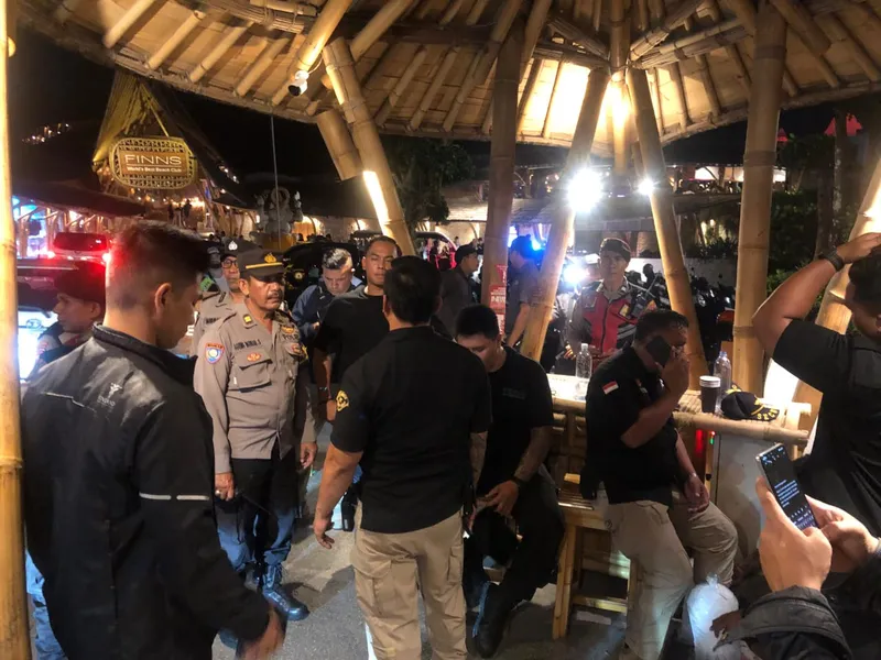 Empat Sekuriti Jadi Korban Kekerasan WNA di Fins Beach Club Bali