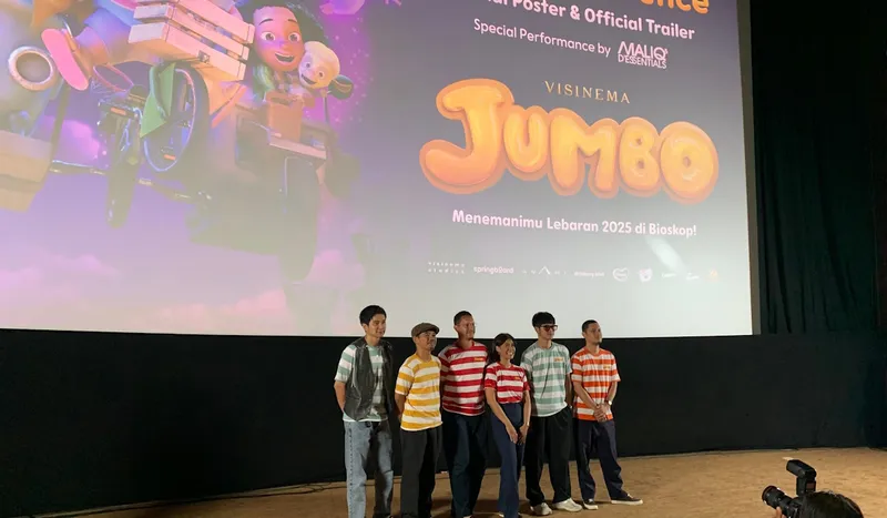 Maliq DEssentials Remake Lagu Kumpul Bocah Jadi OST Film Jumbo