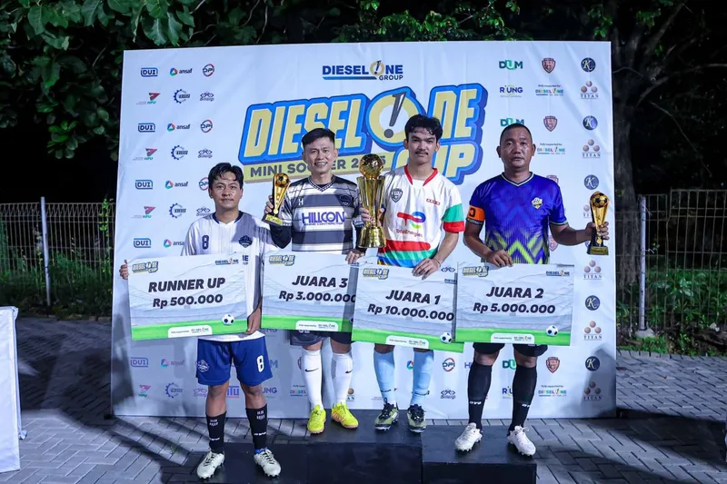 Hubungan pementasan antara mitra bisnis, Diesel One memegang Diesel One Cup 2025