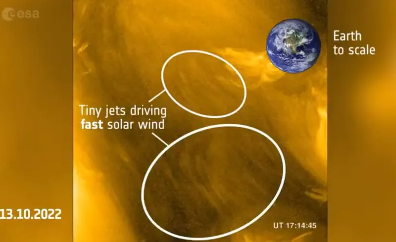 Ilmuwan Temukan Sumber Baru Angin Matahari: Jet Kecil Yang Menggerakin Partikel Energi