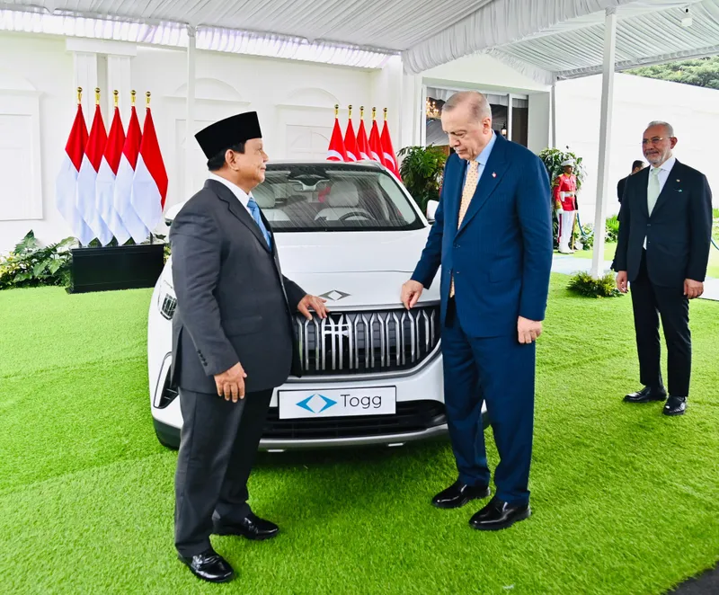 Istana Sebut Mobil Listrik Togg TX10 Pemberian Erdogan untuk Negara