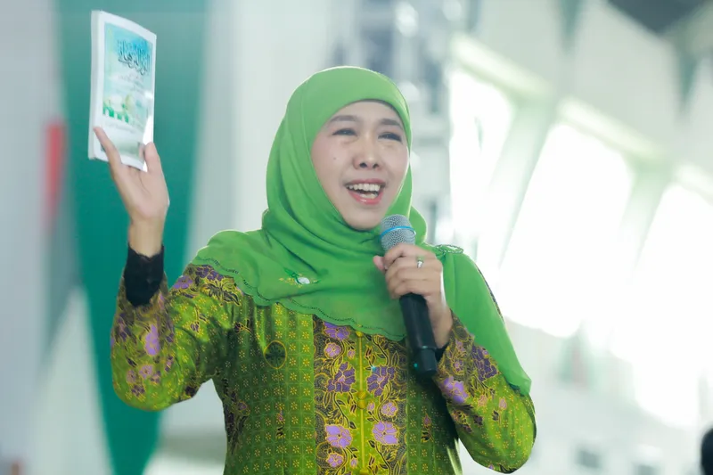 Perjalanan Khofifah untuk memimpin Muslimat Nu di periode berikutnya diprediksi menjadi lancar