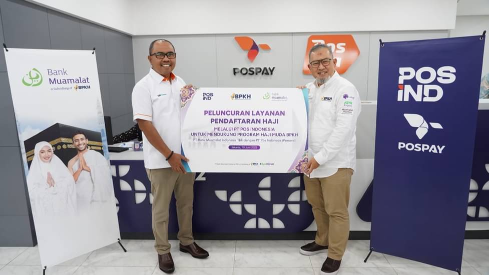 Pos Indonesia dan Bank Muamalat Luncurkan Layanan Tabungan Haji