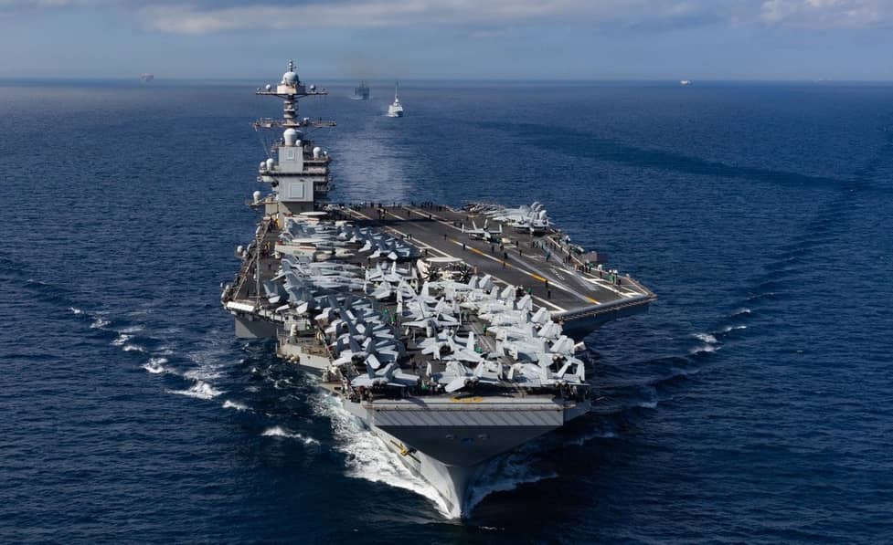 Kapal Induk AS Tiba di Karibia, Venezuela Siaga Militer Hadapi Ancaman  Imperialis