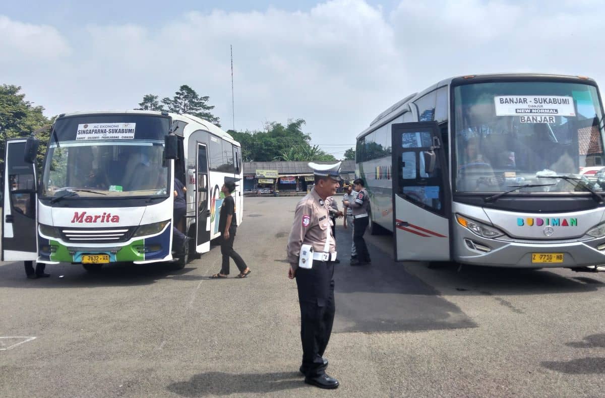 Ilustrasi pengawasan kendaraan mudik
