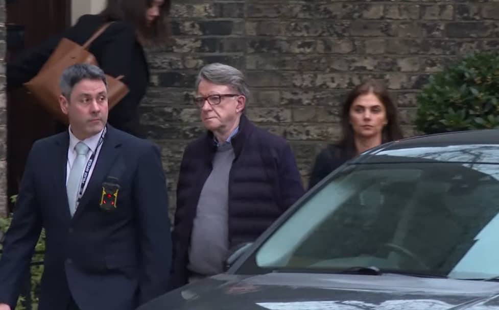 Lord Mandelson Bebas dengan Jaminan Setelah Ditangkap Polisi Terkait  Jeffrey Epstein