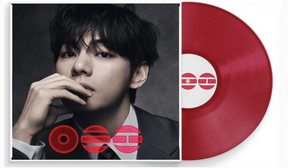 V BTS Kembali Dominasi Dunia Velvet Red Jadi Vinyl Terlaris di Era