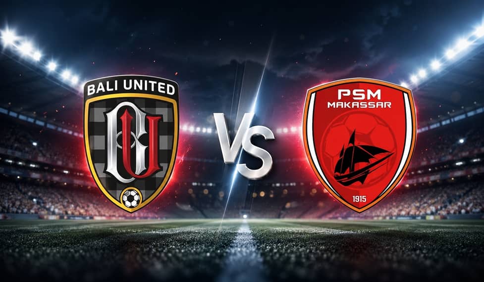 Bali United vs PSM Makassar BRI Super League pekan 30