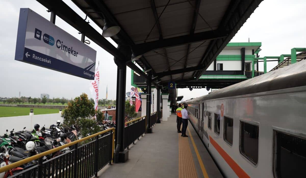 Gambar KAI Daop 2 Bandung mengumumkan imbauan penumpang