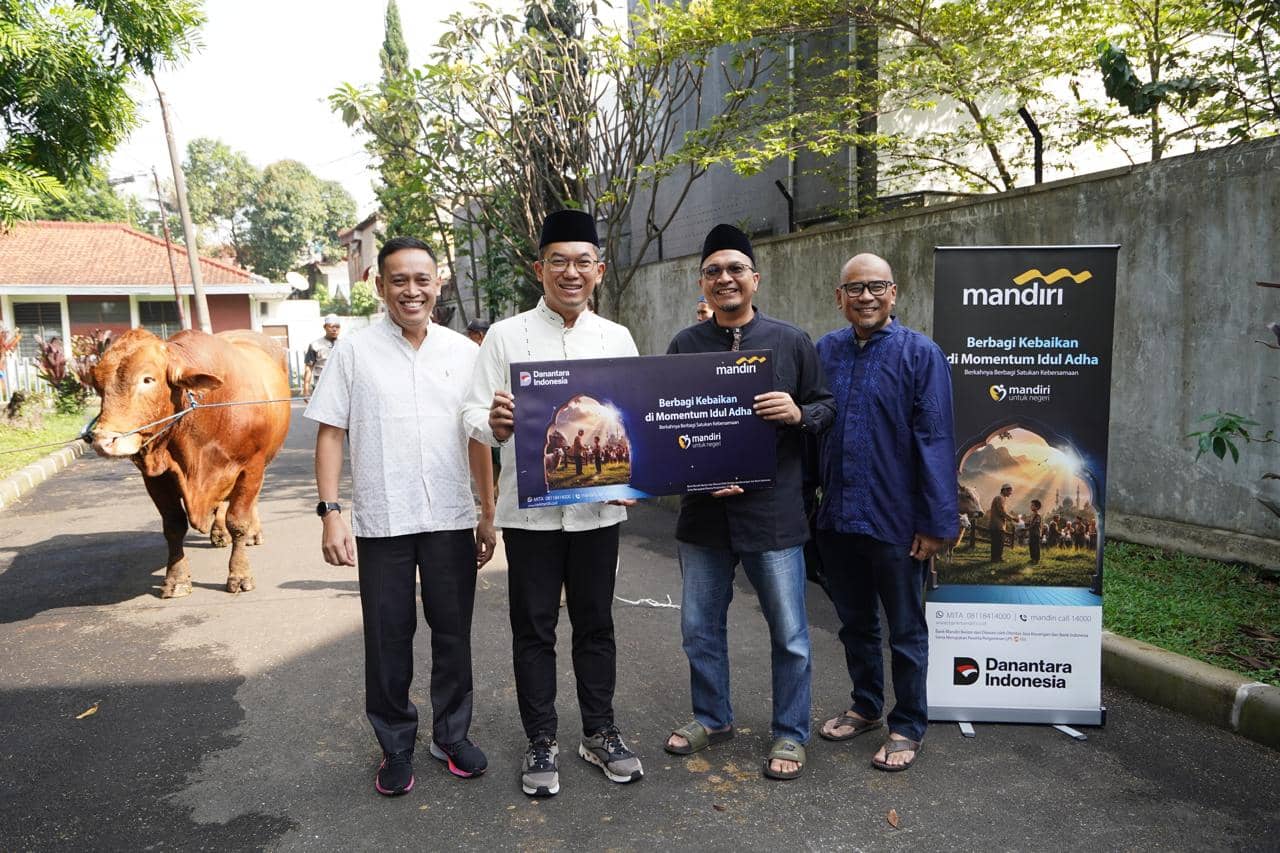 Dokumentasi Kegiatan Kurban Bank Mandiri Jawa Barat