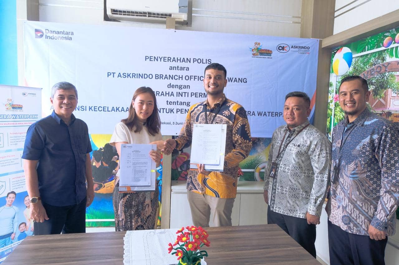 Kerjasama Askrindo dengan Transera Waterpark