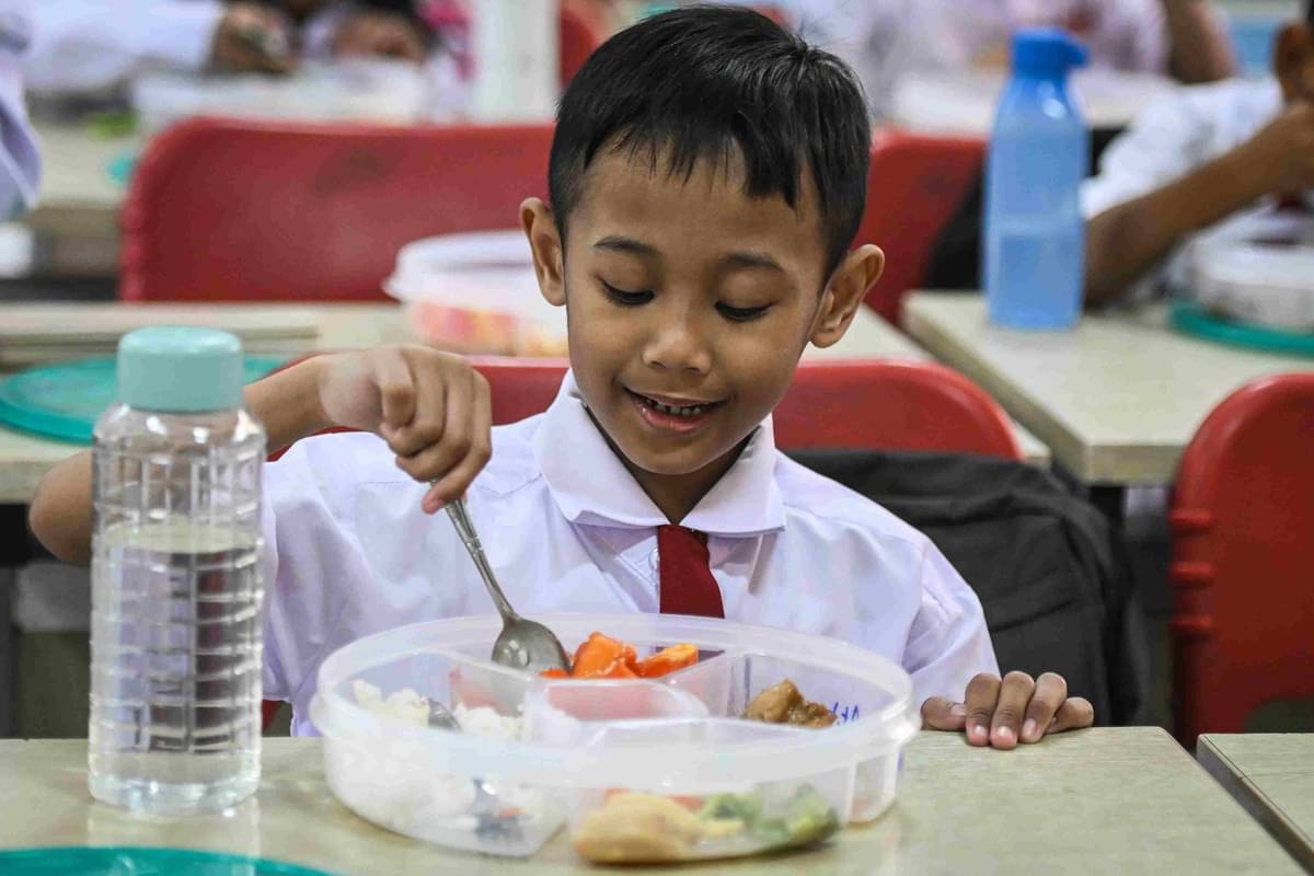 Uji Coba Makan Bergizi Gratis di Tangerang