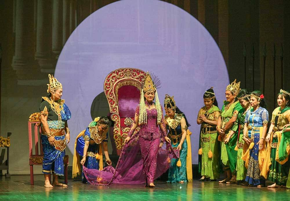 Pementasan Ketoprak Finansial Majapahit