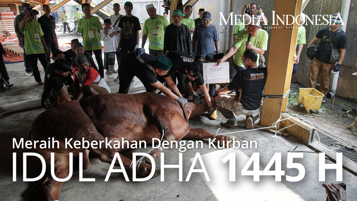 Media Group Salurkan 10 Sapi dan 4 Kambing Kurban